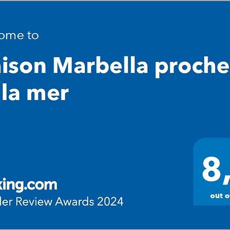 Maison Marbella Proche De La Mer Exterior foto