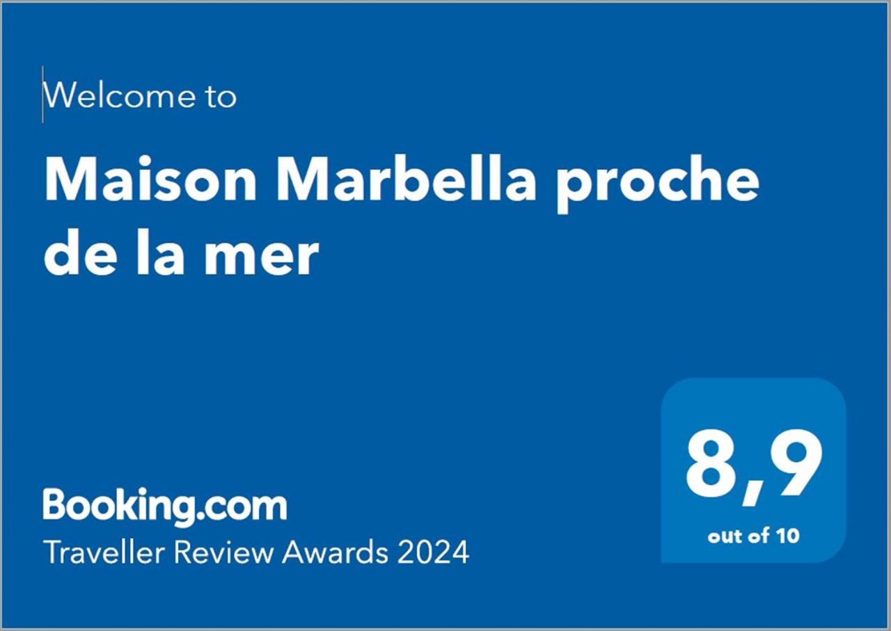 Maison Marbella Proche De La Mer Exterior foto